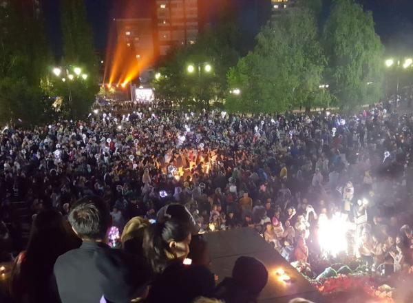 В Усть-Каменогорске прошла акция «Зажги свечу»