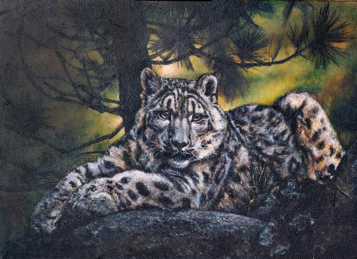 Художница из Риддера расписывает стены в стиле гиперреализма