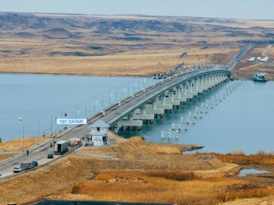 В ВКО открыли мост через Бухтарминское водохранилище | ВКО Noks.kz