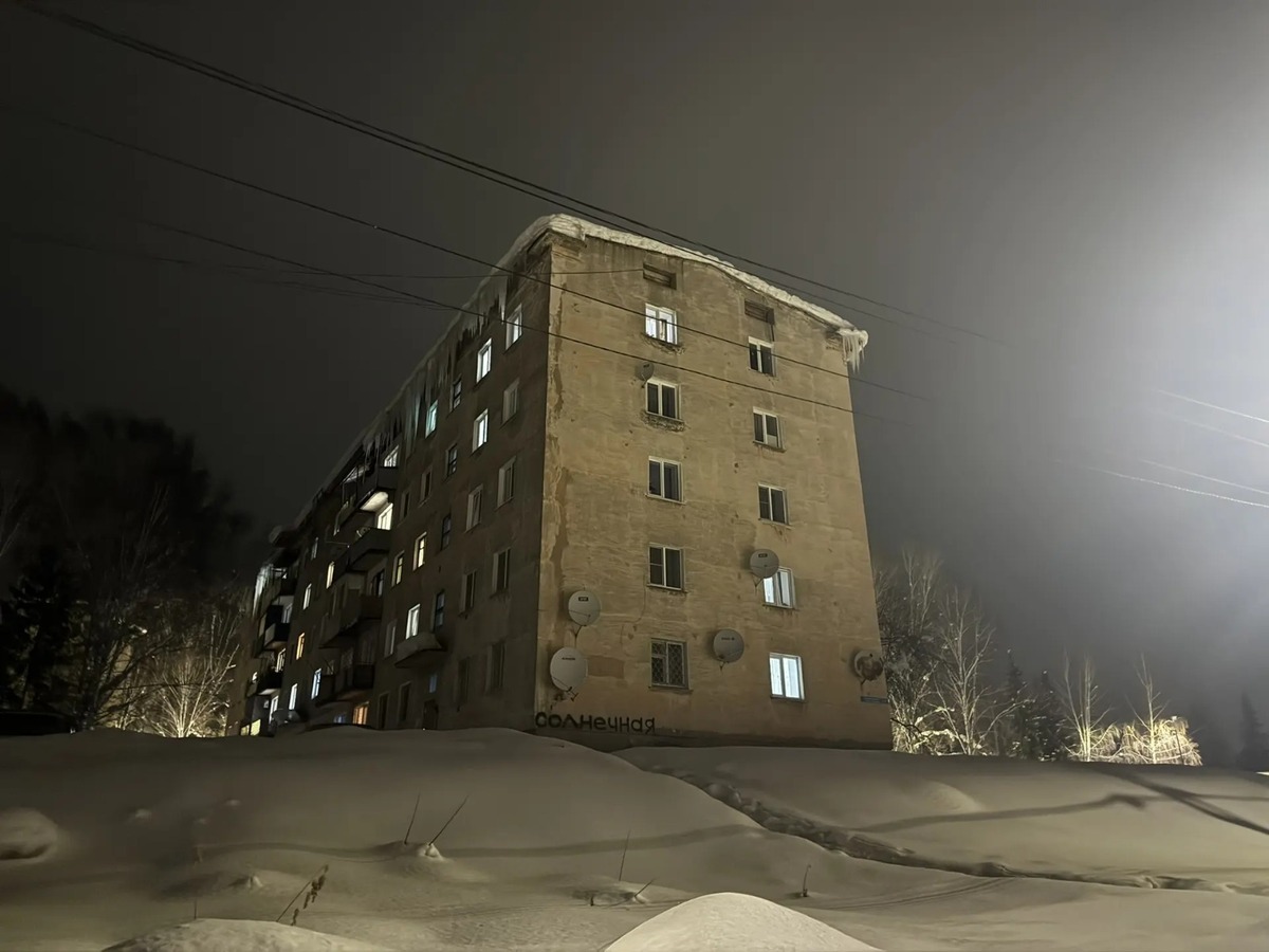 Фасад дома на улице Солнечной, 22 — одна из площадок для будущего мурала