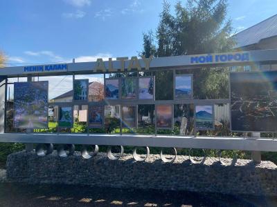 На территории городского акимата Алтая завершено создание арт-объекта под открытым небом | Город Noks.kz