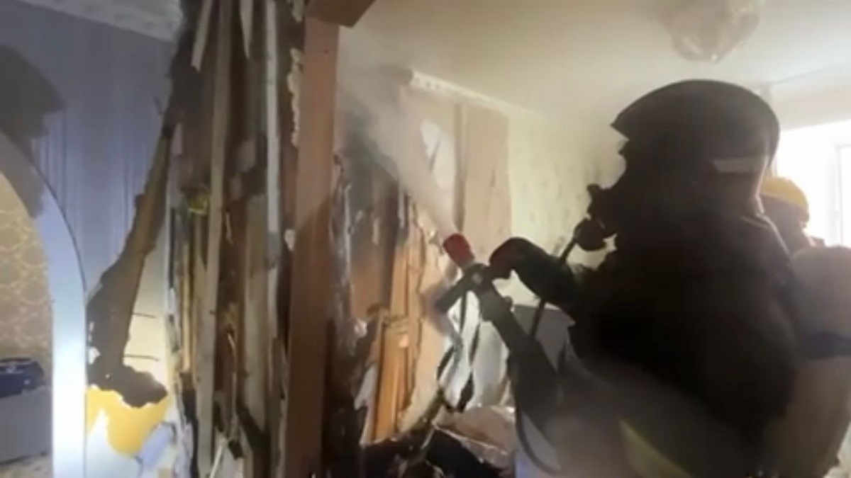 В Шемонаихе из-за пожара потребовалась эвакуация жильцов