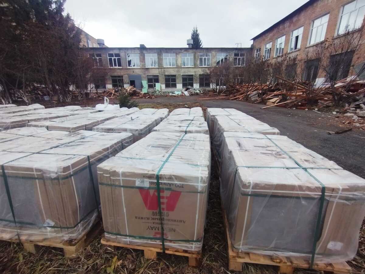 В школе № 14 Риддера начался капитальный ремонт