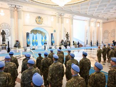 Президент Казахстана наградил миротворцев, участвовавших в миссии ООН на Голанских высотах | Казахстан Noks.kz