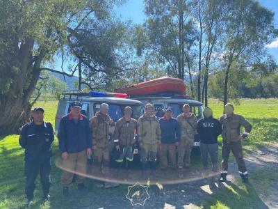 В районе Алтай потерявшихся рыбаков нашли с помощью дрона | Происшествия Noks.kz