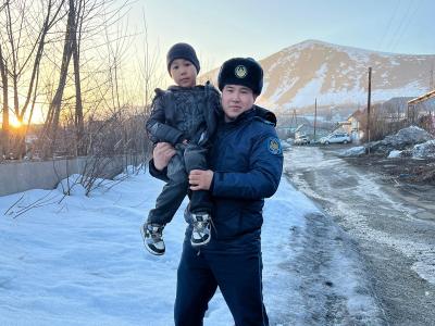 В Серебрянске полицейские оперативно нашли семилетнего мальчика | Происшествия Noks.kz