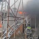 На побережье Алаколя горела база отдыха
