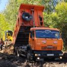 В Риддере на улице Чапаева восстанавливают тротуары