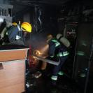 В Риддере пожарным пришлось эвакуировать жителей многоэтажки