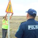 В области Абай сужают дороги