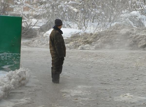 В Риддере ЧП: подтопило два дома и несколько придомовых территорий