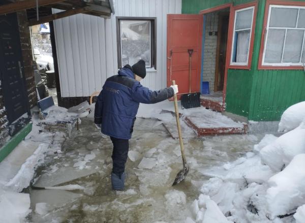 В Риддере ЧП: подтопило два дома и несколько придомовых территорий