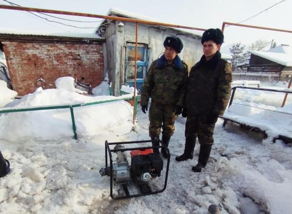 В Риддере ЧП: подтопило два дома и несколько придомовых территорий