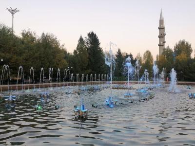 В Усть-Каменогорске фонтаны еще будут работать в октябре  | Усть-Каменогорск Noks.kz