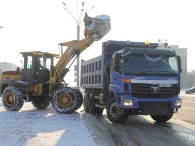 В Усть-Каменогорске до сих пор ликвидируют последствия снегопада | Усть-Каменогорск Noks.kz