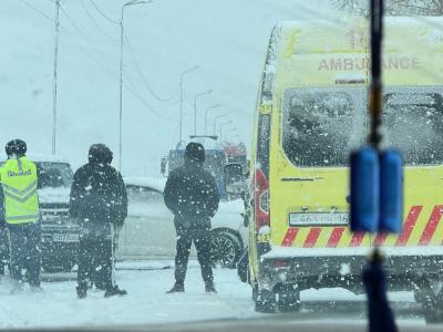 В Усть-Каменогорске случилось массовое ДТП | Происшествия Noks.kz