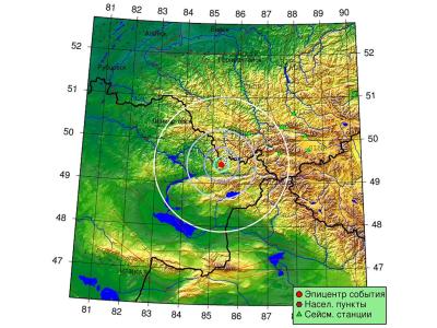 В ВКО произошло землетрясение  | Происшествия Noks.kz