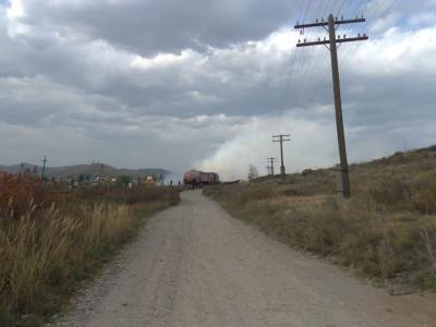 Обширное возгорание вблизи Усть-Каменогорска: огнем повреждено около десяти дач   | Происшествия Noks.kz