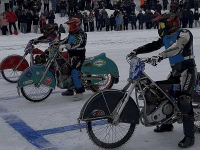 Восстановят ли в городе Алтае ледовое покрытие после соревнований по мотогонкам? | Город Noks.kz