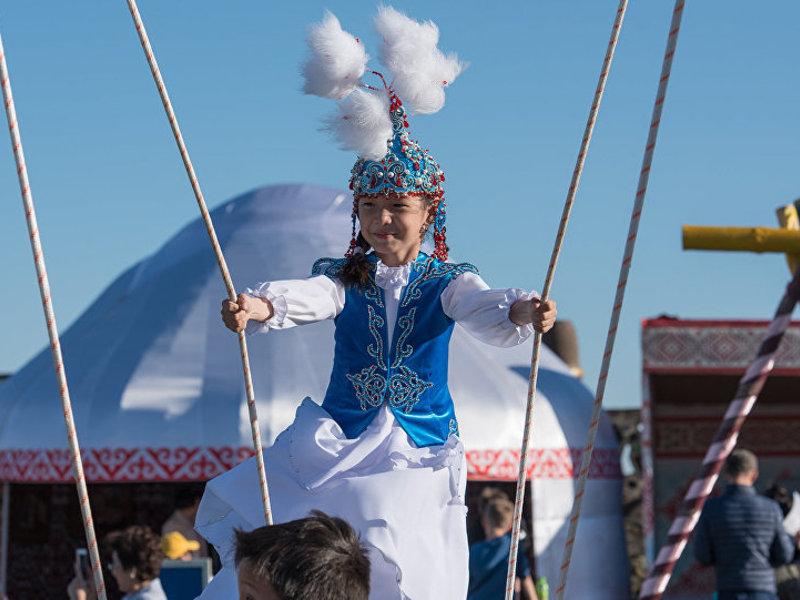 Честь казахов. Наурыз в Астане.