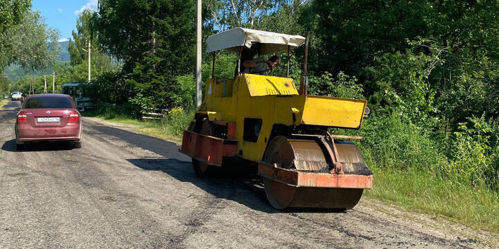 В Риддере идет ремонт дорог в частном секторе