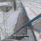 У моста через реку Хариузовку в Риддере обрушилось ограждение