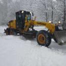 Жители Риддера столкнулись с последствиями обильного ночного снегопада